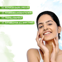 Mamaearth Bye Bye Dark Circle Eye Cream With Cucumber For Dark Circles, 20ml