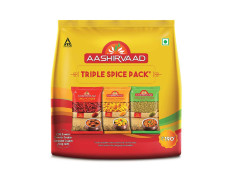 Aashirvaad Spices Combo Pack (Chilli 200g Turmeric 200g Coriander 200g)