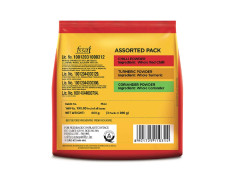 Aashirvaad Spices Combo Pack (Chilli 200g Turmeric 200g Coriander 200g)
