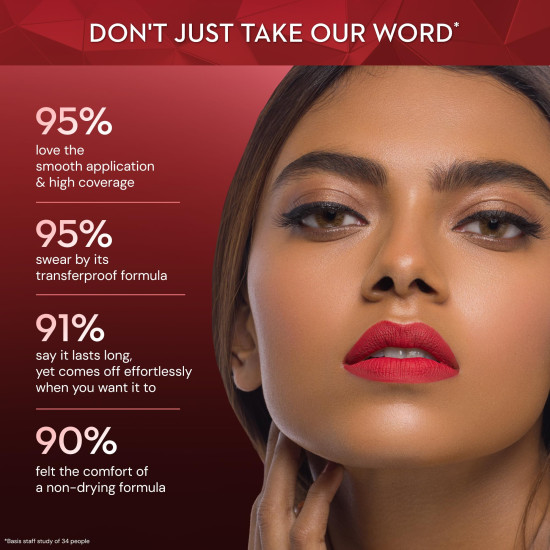 SUGAR Cosmetics Matte Attack Lipstick for Women | Transferproof & Smudgeproof | Lasts upto 12hrs | Enriched With Jojoba Oil | 2gm - The Peach Boys