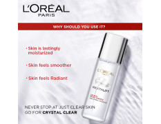 L'Oreal Paris Revitalift Crystal Micro-Essence, Ultra-lightweight facial essence, With Salicylic Acid, For Clear Skin, 22ml