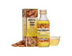 Hamdard RAUGHAN-E-BADAM SHIREEN Sweet Almond Oil for Body and Skin | Natural Almond Oil | 100ml – Pack of 1…