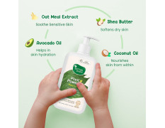 Mother Sparsh Plant Powered Natural Baby Lotion With Organic Shea Butter & Oatmeal Extract | For All Day Deep Hydration | 200ml