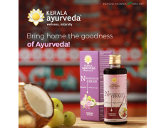 Kerala Ayurveda Neelibringadi Keram (200 Ml) for Hair + Kumkumadi Oil (10 Ml) for Face