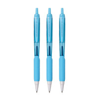 Uniball Jetstream SXN-101FL-07 Roller Ball Pen | Aqua Body, Blue Ink, Pack of 3