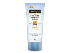 Neutrogena Ultra Sheer Sunscreen SPF 50+ | Broad Spectrum UVA/UVB | Blue light protect | No White Cast | Water resistant, Ultra light & Non sticky | Oily, Dry & Sensitive Skin | 80 g (Pack of 1)