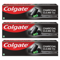 Colgate Charcoal Clean Black Gel Toothpaste with Bamboo Charcoal & Wintergreen Mint - Deep Clean & Fresh