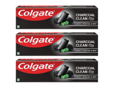 Colgate Charcoal Clean Black Gel Toothpaste with Bamboo Charcoal & Wintergreen Mint - Deep Clean & Fresh