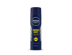 NIVEA MEN Fresh Boost Deodorant 200 ml | 48H Long Lasting Freshness | With Fresh Musk Scent | Powered with Citrus Fragnant notes | Gentle on Underarms