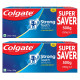 Colgate Strong Teeth, 500g (Combo Pack of 2), India’s No: 1 Toothpaste Brand, Calcium-boost for 2X Stronger Teeth, Prevents cavities, Whitens Teeth, Freshens Breath