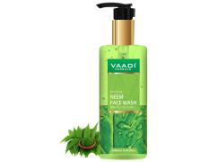 Vaadi Herbals Pvt Ltd Anti-Acne Neem Face Wash With Tea Tree Extract, 250 Ml