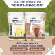 Nestle Optifast Weight Management Shake|Chocolate Flavour|Low Gi Formula|Scientifically Designed Weight Loss Diet|Meal Replacement Shake For Weight Loss|400G Jar
