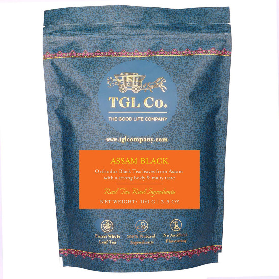 TGL Co. Assam Black Loose Leaf (100 Gm)