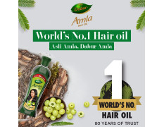 Dabur Amla Hair Oil - 550 ml | For Strong, Long and Thick hair | Nourishes Scalp | Controls Hair Fall, Strengthens Hair & Promotes Hair Growth