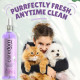 Caredom Dry Shampoo for Dogs & Cats | Waterless Dog Shampoo Spray with Lavender | Dry Bath for Cats | Fresh & Clean for Pets | Wash Grooming Spray (200 ml)