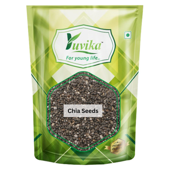 Yuvika Chia Seeds - Siya Seeds - Tokma Dana - Salvia Hispanica 250 Grams