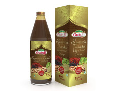 Jai Guruji Kesharia Thandai Dry Fruit Syrup Sharbat Instant Refreshing Drink For Summer (Mix with milk Only) 750ml
