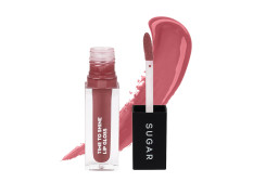 SUGAR Cosmetics - Time To Shine - Lip Gloss - 02 Velma Pinkley (Pink Nude) - 4.5 gms - High Shine Lip Gloss with Jojoba Oil