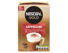 Nescafe Gold Cappuccino Coffee Premix, 4.8 oz / 136 g