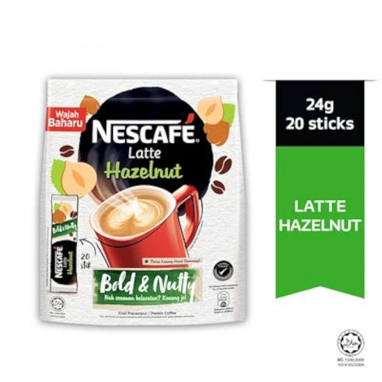 Nescafe Bold & Nutty, Hazelnut, Coffee, 480 g