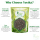 Yuvika Chia Seeds - Chia Beej - Siya Seeds - Salvia Hispanica 500 Grams