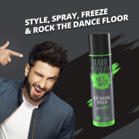 Set Wet Hair Spray for Men Extreme Hold 200ml | No Sulphate, No Paraben | Quick Hair Styling and Setting, No Flaking