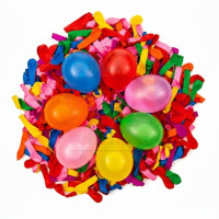Fill And Tie Magic Water Balloons For Holi - Non Toxic Holi Water Balloons Multicolor, 500 Pcs Magic Balloons.