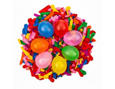 Fill And Tie Magic Water Balloons For Holi - Non Toxic Holi Water Balloons Multicolor, 500 Pcs Magic Balloons.