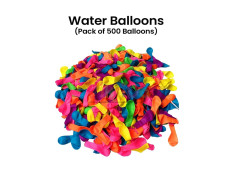 Fill And Tie Magic Water Balloons For Holi - Non Toxic Holi Water Balloons Multicolor, 500 Pcs Magic Balloons.