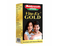 Baidyanath Asli Ayurved Vita Ex Gold I Stamina Booster I Pack Of 20 Capsules