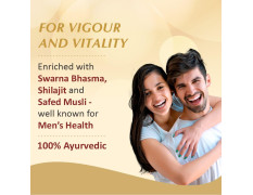 Baidyanath Asli Ayurved Vita Ex Gold I Stamina Booster I Pack Of 20 Capsules