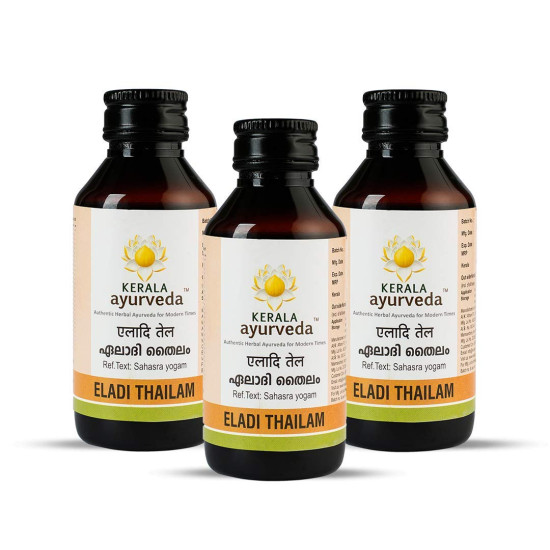 Kerala Ayurveda Eladi Thailam(100 ml) - Pack of 3