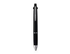 uni-ball Jetstream MSXES-1000 0.7 mm Ball Pen & 0.5mm Mechanical Pencil, Multicolor Ink, Black Body, Pack of 1