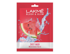 Lakme Blush & Glow Watermelon Sheet Mask, 25 ml