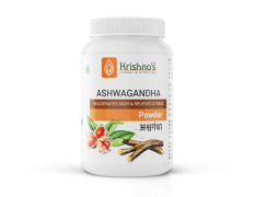 Krishna's Ashwagandha Powder Strength Vitality and Stress Management | Aswagandhada powder | Withania Somnifera | Pure Ashvagandha power | Asvagandha original powder | ashvgandha - 100 gram