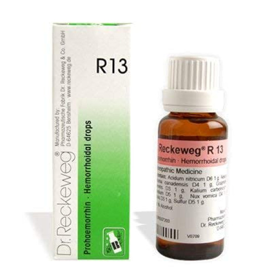 UVUBXT Dr. Reckeweg Dr Reckeweg R 13 Hemorrhoidal 22 Ml