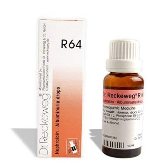 DR RECKEWEG R 64 ALBUMINURIA 22 ML RECKEWEG