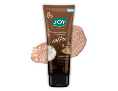 Joy Exfoliating Coffee Face & Body Scrub for Men & Women (200gm) | Anti Pollution Scrub with Coconut & Coffee | Deeply Exfoliates & Removes Dirt | 100% Vegan & Gentle on Skin