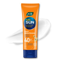 Joy Anti Tan SPF 40 Face & Body Sunscreen with 97% Sun Protection & Prevents Skin Darkening (120ml) | Lightweight, Water Resistant & Leaves Zero White Cast | Suitable for Normal & Oily Skin