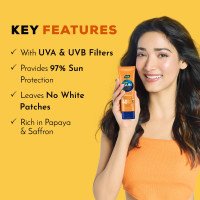 Joy Anti Tan SPF 40 Face & Body Sunscreen with 97% Sun Protection & Prevents Skin Darkening (120ml) | Lightweight, Water Resistant & Leaves Zero White Cast | Suitable for Normal & Oily Skin