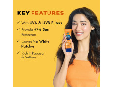 Joy Anti Tan SPF 40 Face & Body Sunscreen with 97% Sun Protection & Prevents Skin Darkening (120ml) | Lightweight, Water Resistant & Leaves Zero White Cast | Suitable for Normal & Oily Skin