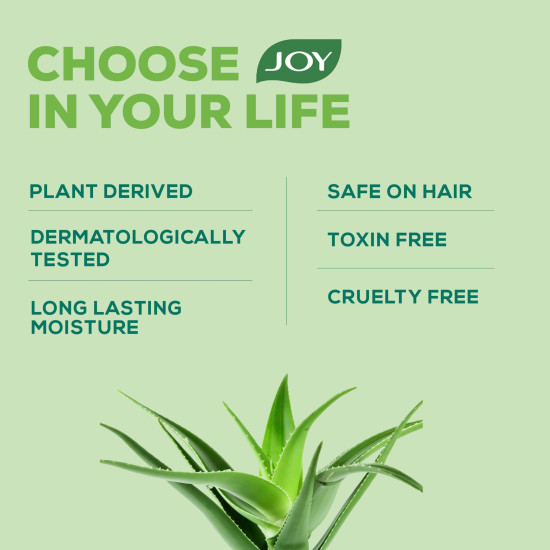 Joy Pure Aloe Light Moisturizing Body Lotion 500ml | 48Hr Moisture for Men & Women | Soothes, Hydrates & Freshens Dry Skin | Ideal for Summer | Lightweight, NonSticky & Non-Greasy | For All Skin Types