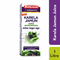 Baidyanath Asli Ayurved Karela Jamun Juice Paraben Free With No Added Sugar, 1 Liter