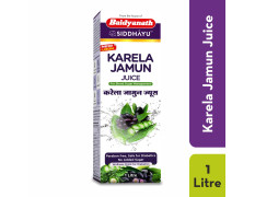 Baidyanath Asli Ayurved Karela Jamun Juice Paraben Free With No Added Sugar, 1 Liter