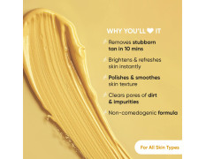 Dot & Key Illuminating Glow Detan Pack Clay Polish with Green Tea & Lemon Verbena | Detan Pack for Tan Removal | D Tan Face Mask for Tan Removal | For All Skin Types | 85g