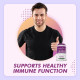 HealthyHey Nutrition Zinc Citrate, Supports Immune and Immunity - 120 Veg Capsules