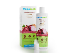 Mamaearth Onion Hair Oil for Men & Women with Onion & Redensyl for Hair Fall Control, Hair Growth Oil for Hair Fall - 250ml