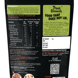 True Elements Crunchy Nuts & Berries Muesli 1kg | Cereal for Breakfast | Diet Food | No Malt extract, Corn flakes or grain flour | No Sugar Candied Fruits | Has Almonds & Cranberries | Healthy breakfast