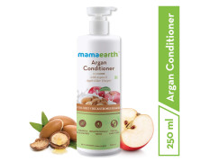 Mamaearth Argan & Apple Cider Vinegar Hair Conditioner For Dry & Frizzy Hair, with Argan Oil & Apple Cider Vinegar for Frizz-Free and Stronger Hair - 250ml