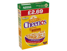 Nestle Whole Grain Honey Cheerios Cereal, 375 g